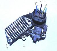 TOYOTA Yaris 1.0 2000 - Test regulatora napięcia alternatora DENSO 126000-3040