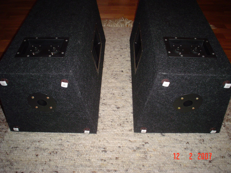 Nadstawki estradowe na Celestion Truvox 1225 + Tonsil GDWT