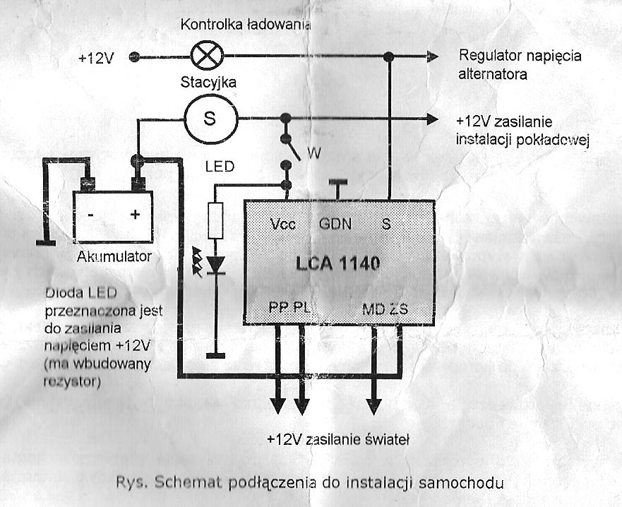 [Hyundai Accent] Automatyczny włącznik świateł elektroda.pl
