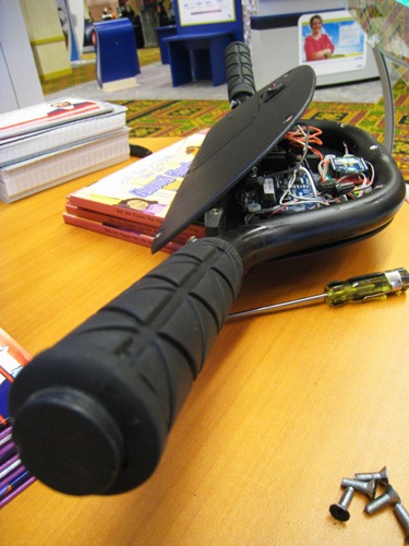 Bezprzewodowa kierownica BMX