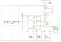 [atmega8] line follower (schemat)