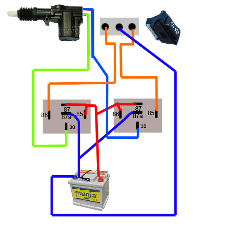 Siłownik- czy to dobre podłączenie ?