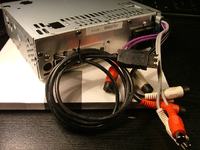 Wyprowadzenie USB z tyłu radia w Clarion DB288 DXZ388