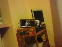 Zegar na wyświetlaczach Dot matrix LED 5x7