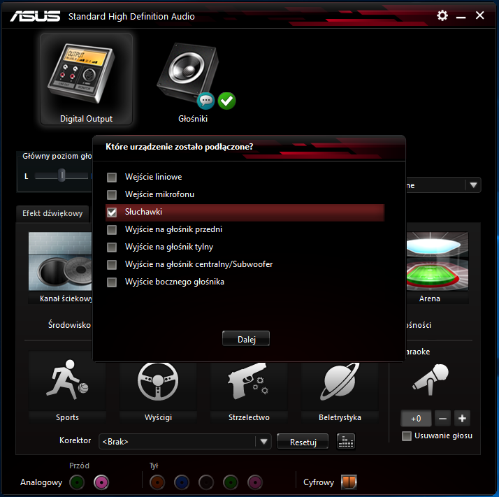 asus realtek hd audio manager hd audio not green jack not working