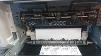 HP 4345 MFP - Zacina papier w dupleksie, error 13.06.00 po wymianie sprzęgła