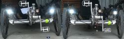 Rower elektryczny Optime Rider - instalacja oświetlenia LED 6W 12V