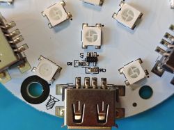 Tecknet TK-WL001 hexagon lights: unknown Bluetooth chip - internal/external device pics