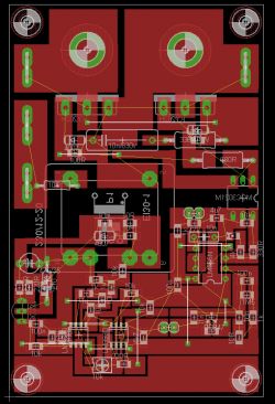 Spot Welder Controller PCB Design PCB schematic for a spot welder controller