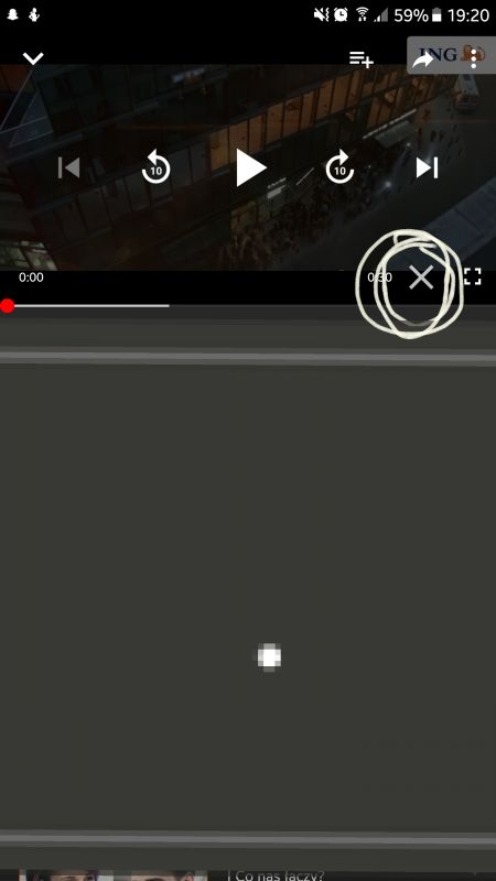 Dziwna ikona a po prawej stronie paska powiadomien pacjent Samsung S6
