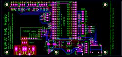 PCB design for ESP32 radio