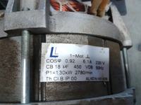 Silnik jednofazowy w kosiarce elektrycznej - zmiana kierunku obrotów