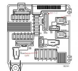 Megane 2 1.6 16V 2003 brak napięcia cewki - kostka PPM2 12pin