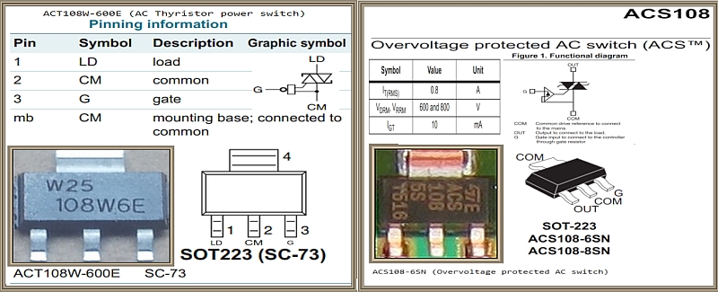 Whirlpool - moduł pralki spalony triak blokady 108W6E