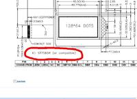 Wyświetlacz COG ze sterownikiem ST7565R interfejs SPI