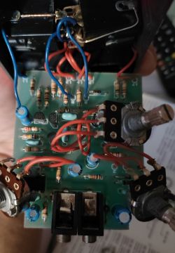 Nie działający efekt gitarowy Distorton DS-02 Exar - możliwe uszkodzenie diody