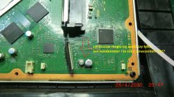 PS3 Super Slim CECH-4204c - Uszkodzenie po wymianie pasty i błędzie z taśmą