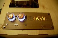 Wyświetlacz zużycia energii elektrycznej w domu na lampach Nixie z IoT