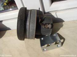 Damaged MIFLEX KSEPpz-011 interference filter with burnt wire visible