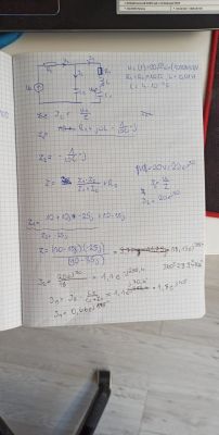 Jak obliczyć moc czynną i bierną gałęzi R1, L, C1 w obwodzie?