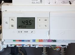 Łączenie sterownika TECH I-1 i dwóch listew L8 z piecem Buderus: podłączenie, czujnik temperatury