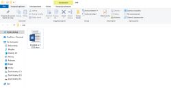 Folder zawierający plik Word o nazwie „Protokół nr 3 2025.docx”
