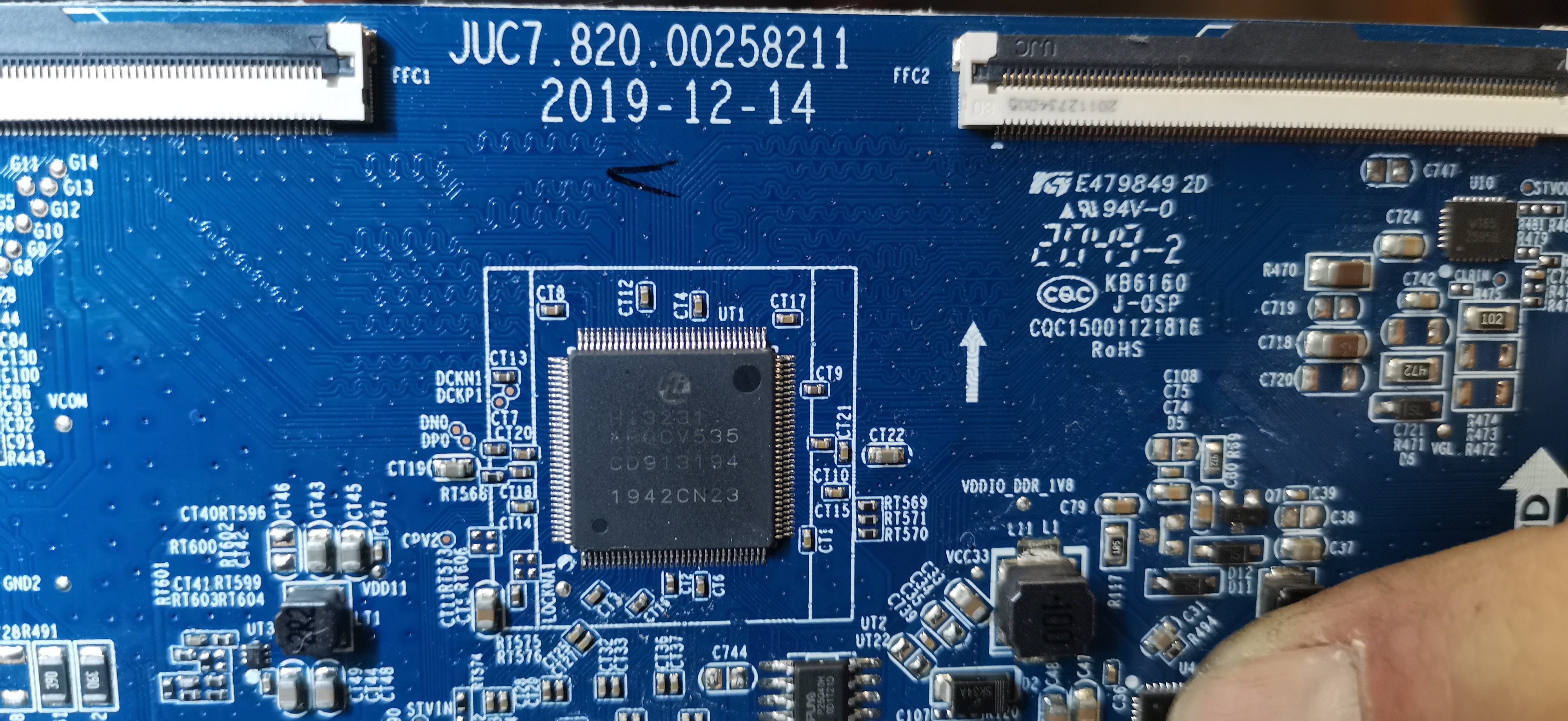 [Kupię] T con Hi3231 lub JUC 7.820.00258211 tv CHIQ