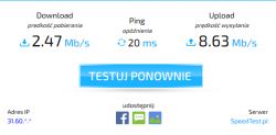 Huawei B315s-22 w Inowrocławiu - niska prędkość internetu LTE