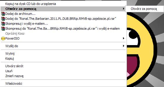 Win XP - "Otwórz za pomocą" nie działa.