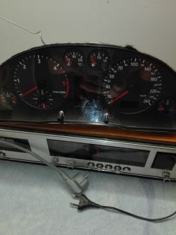 Audi A4 B5 po wymianie licznika na pełny FIS - komunikaty o usterkach