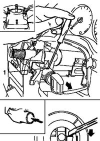 Demontaż stacyjki OPEL ASTRA II (2002r.)