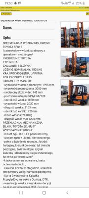 Wózek widłowy Toyota 4p - Schemat instalacji elektrycznej