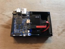 Obudowa pod miniserwer oparty na Banana PI M1+ i dysku SSD 2.5" Obudowa pod miniserwer oparty na Banana PI M1+ i dysku SSD 2.5"