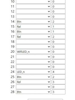 Screenshot of device PIN configuration settings.
