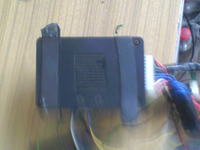 Schemat podłączenia alarmu ELV55AAL737R z centralnym zamkiem elektrycznym