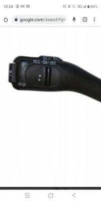 Sharan 2004 r. - Funkcja przełącznika ON/OFF w manetce tempomatu