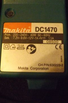 Ładowarka do einhell 14,4 czym mogę zastąpić. Chętnie też odkupie.