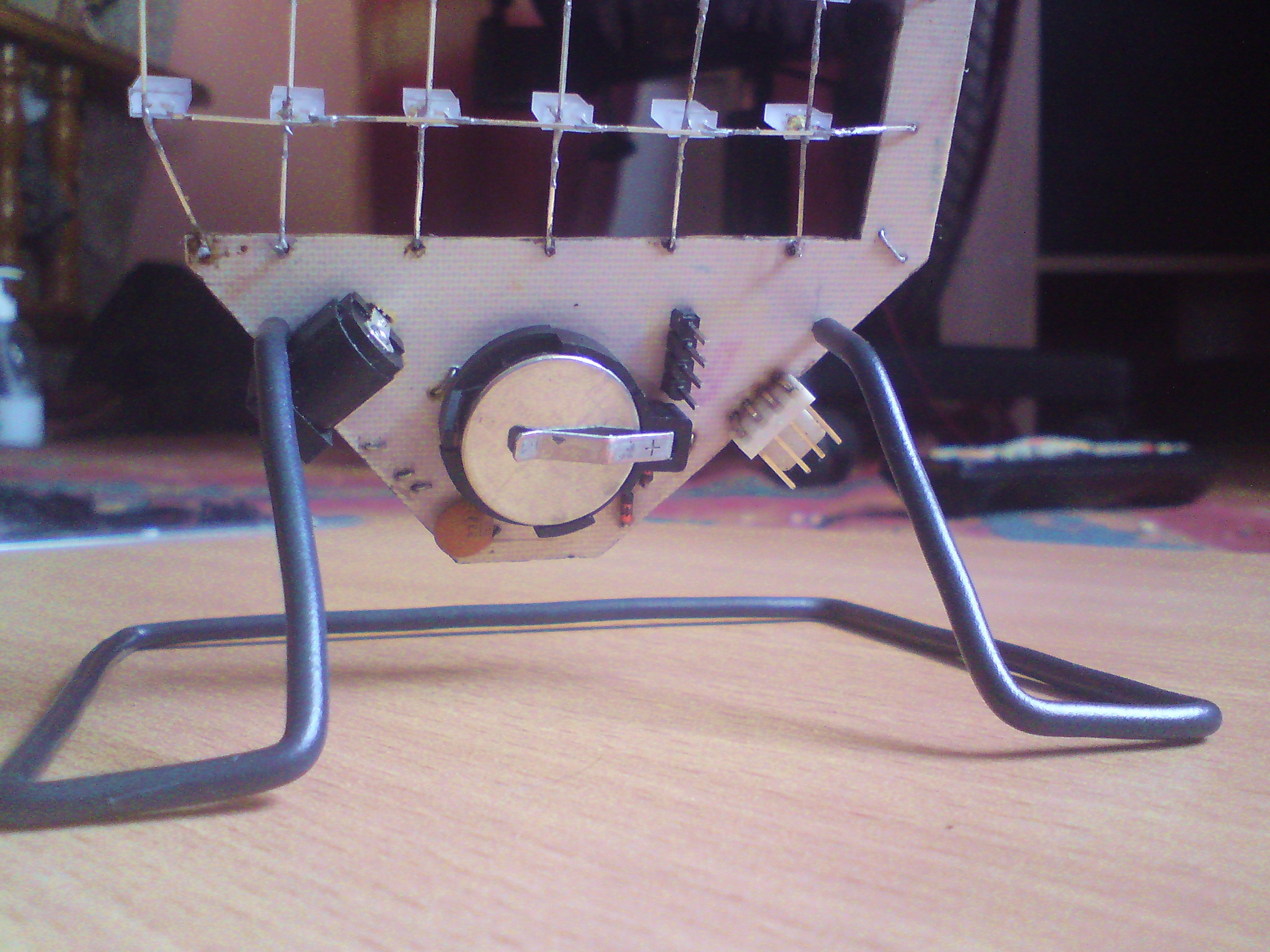 Biurkowy Zegarek Binarny na PCF8563 - elektroda.pl