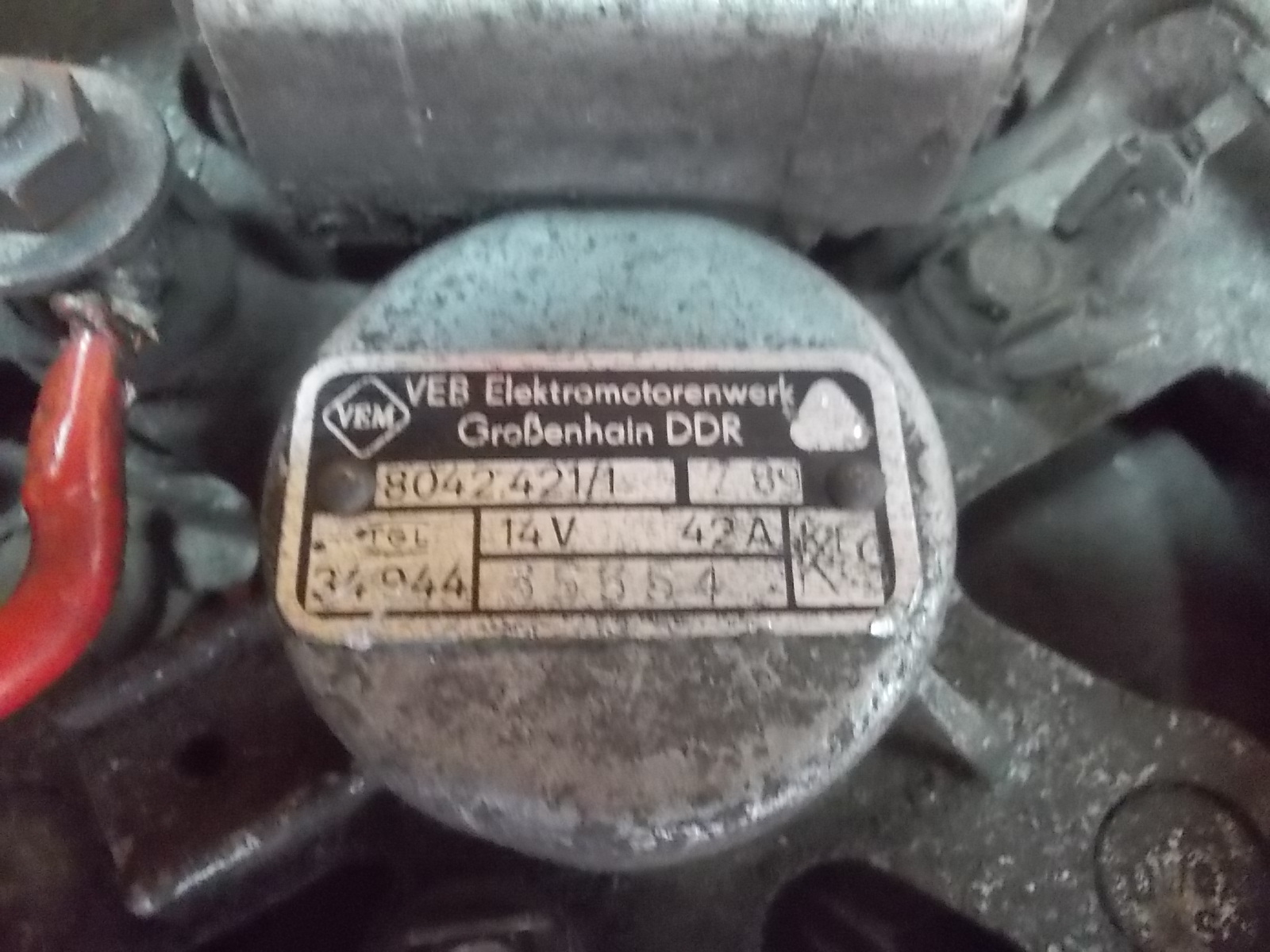 ciągnik dfu 451 podłączenia alternatora z regulatorem