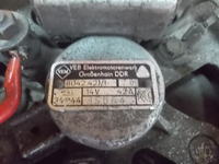 ciągnik dfu 451 - podłączenia alternatora z regulatorem napięcia