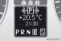 MB A-klasa W169 109KM CDI 2011 - Nieznane oznaczenie na wyświetlaczu?