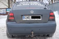 VW Bora 1.9 TDI 2000 - Światło stop świeci słabo, lampy nie działają