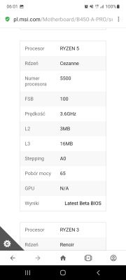 Dobór podzespołów z Ryzen 5 5500, 16 GB RAM, płytą z dobrą sekcją zasilania do 2500 zł
