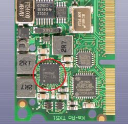 Mikrokomputer TX51 - poszukiwanie układu przetwornicy z National Semiconductor