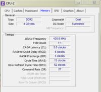Jak podkręcić pamięć RAM GEIL DDR2 2x2GB? Screeny z CPU-Z w załączeniu