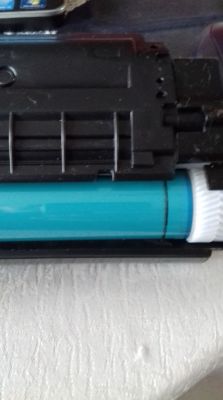 HP Laser Jet 1018 - nieprawidłowe drukowanie, plamy na czystych stronach