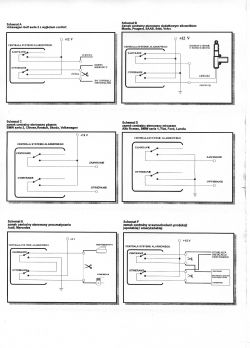 Jak podłączyć uniwersalny sterownik centralnego zamka w Mazda 2 DE 2008?