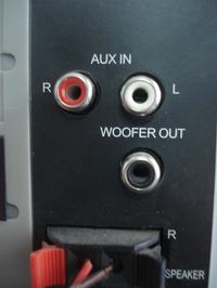 Rozbudowa wieży Schneider ML 55 - podłączenie subwoofera Sony SS-WS9 4 OHM