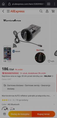 VW Golf 4 2000r.: Jaki moduł/przekaźnik do LED podświetlenie "kałuż"?