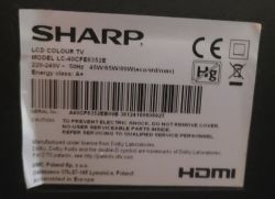 Sharp TV LC-40CFE6352E update - Szukam aktualizacji do Sharp tv LC-40CFE6352E